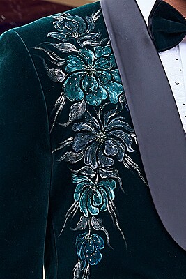 Green Velvet Tuxedo Green Velvet Tuxedo