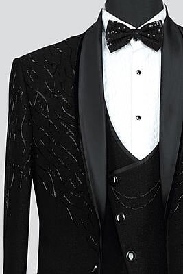 Fine Black Knight Suit Fine Black Knight Suit