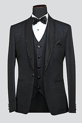 Chic Charcoal Suit
