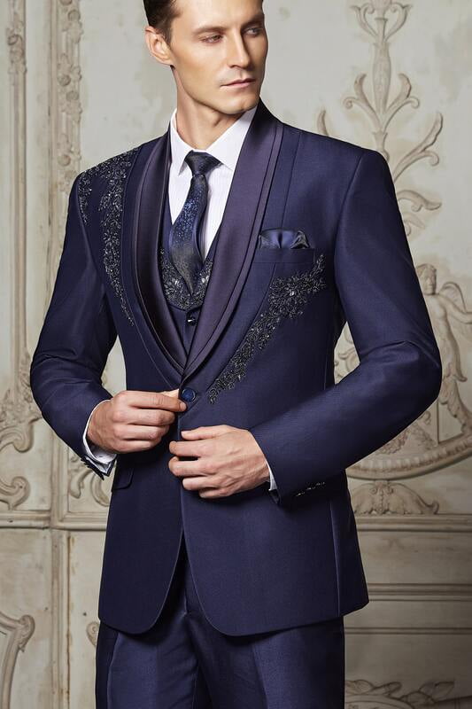 Timeless Splendor Wedding Suit