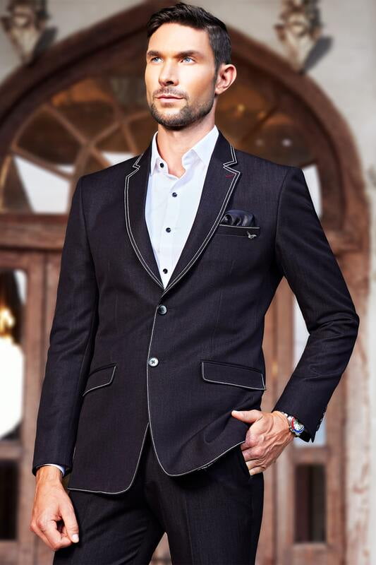 Elegant Blue Partywear Suits