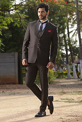 Elegant Browny Rich Full Set Suits Elegant Browny Rich Full Set Suits