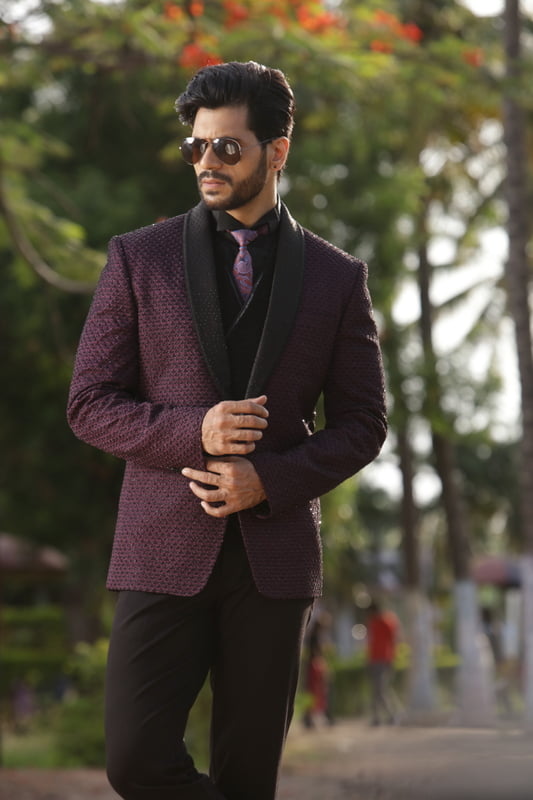 Marvel Maroon Designer Suits