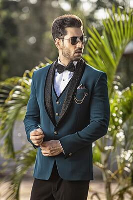 Elegant Green Designer Suits