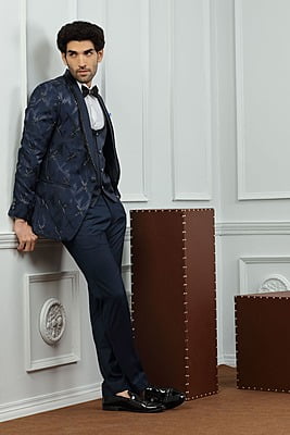Designer Blue Wedding Suit