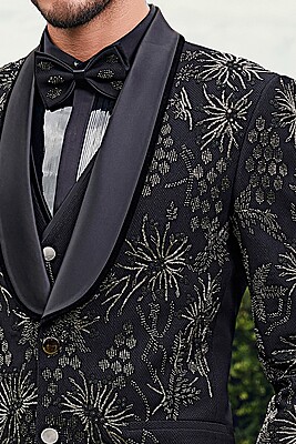 Platinum Brocade Classic Tuxedo Platinum Brocade Classic Tuxedo