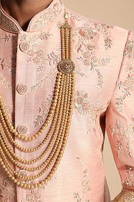 Golden Rich Pinkish Designer
