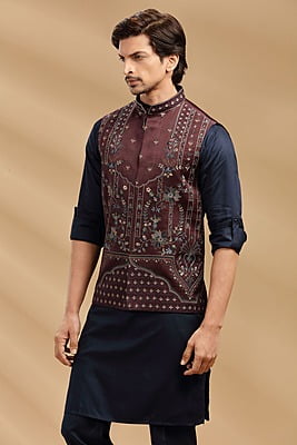 Designer Blue Brown Bandi Designer Blue Brown Bandi