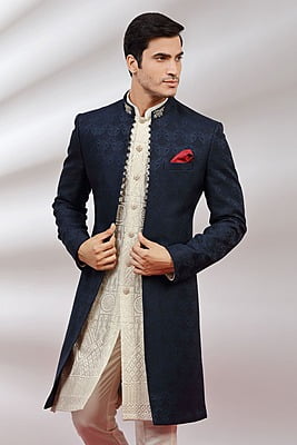 Designer Cream Indowestern Designer Cream Indowestern