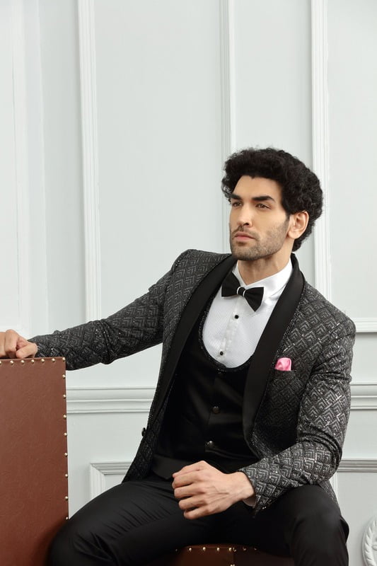 Regal Designer Black Suit Regal Designer Black Suit
