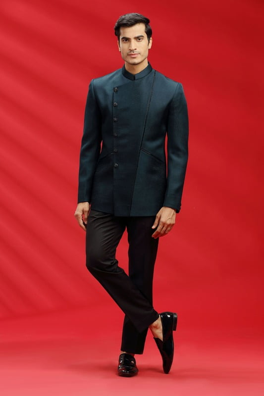 Rich Fab Black Jodhpuri