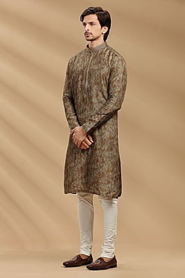 Marvel Brown Kurta 12995 Marvel Brown Kurta 12995