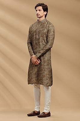 Marvel Brown Kurta 12995