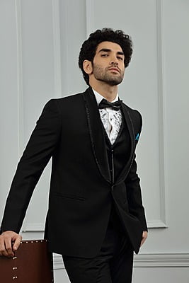 Night Black Royal Suit Night Black Royal Suit