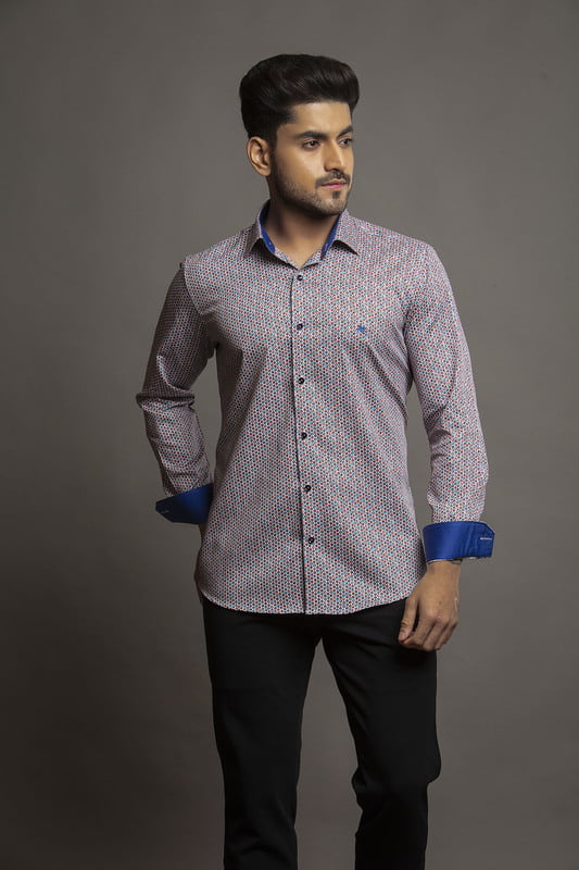 Coloured Rings Printed Shirt Coloured Rings Printed Shirt