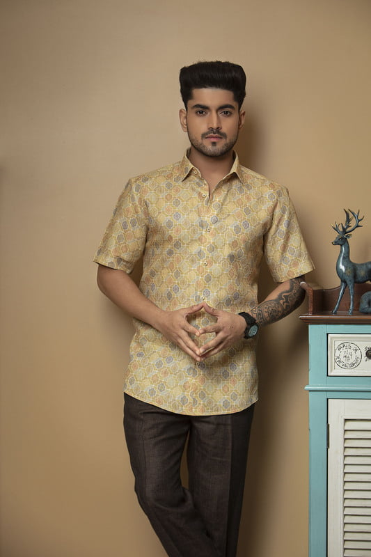 Nectar Aesthetics Half Sleeved Shirt Nectar Aesthetics Half Sleeved Shirt